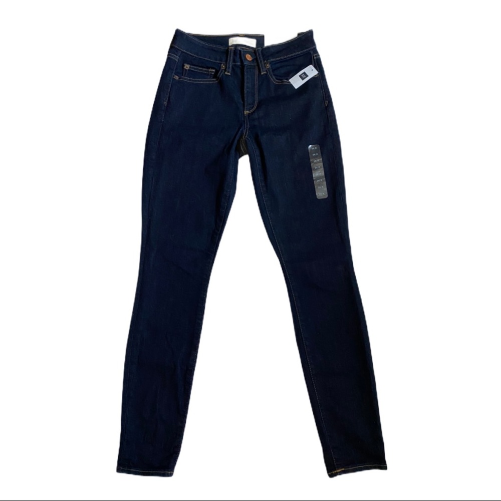 Gap Curvy True Skinny Jeans Dark Wash Size 26